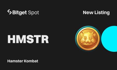 Bitget запускает спотовую торговлю Hamster Kombat (HMSTR), раздает 12 500 000 токенов в виде вознаграждений и рибейты до 25%