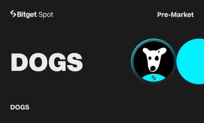 Листинг трендовых мем-токенов DOGS на базе TON на премаркете Bitget